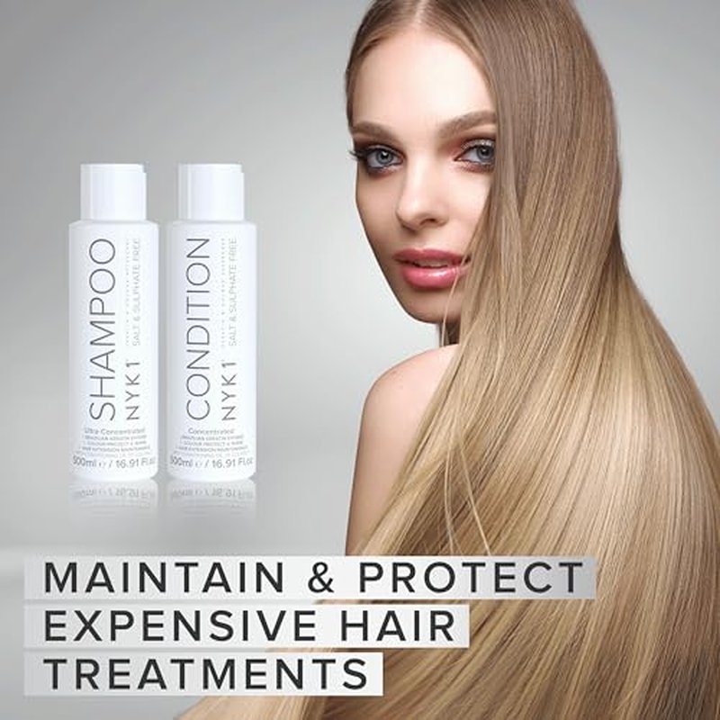 NYK1 Salt & Sulfate Free Shampoo for Color Treated Hair - 17 Oz