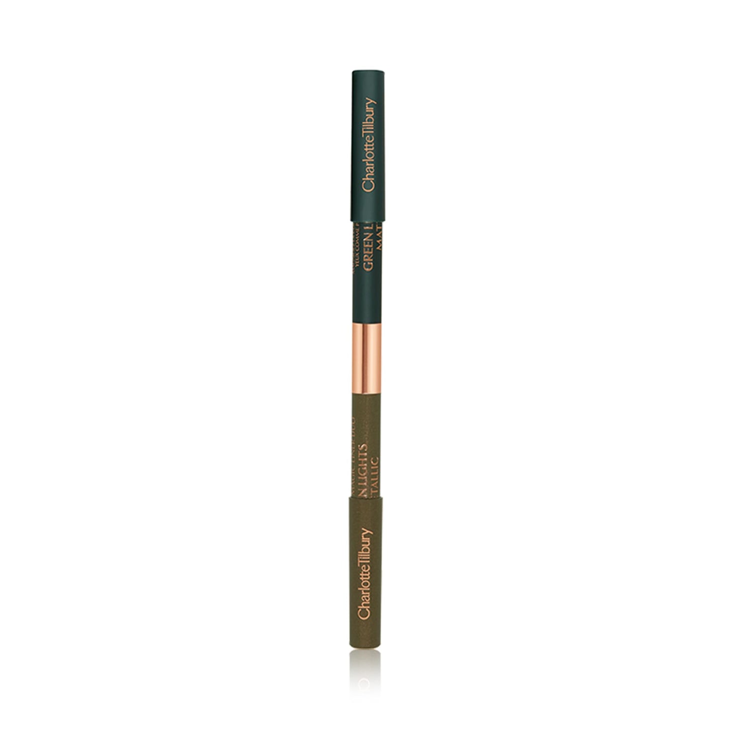 Charlotte Tilbury Magic Eyeliner - Waterproof Eyeliner Pencil with Matte & Metallic Finishes - Creamy, Blendable Formula with Up to 16HR Wear - Smudge & Humidity Proof - Green Lights