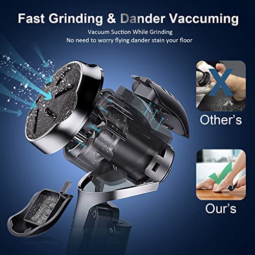 Electric Callus Remover with Vacuum - Rechargeable Foot File Kit
