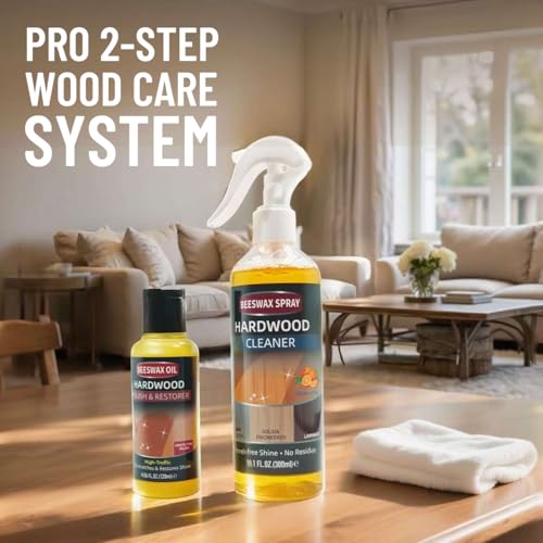 Beeswax Wood Polish Cleaner & Furniture Care Spray