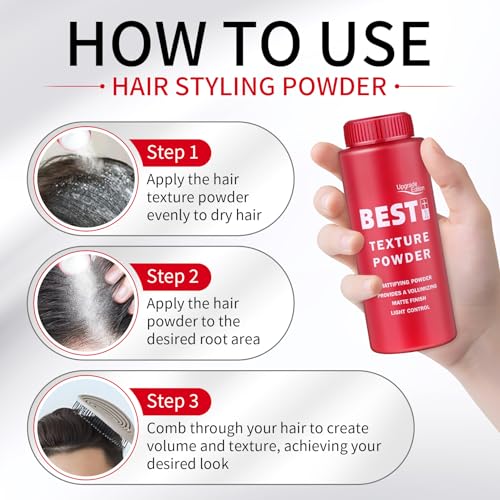 ZHISHUDL Hair Texture Powder for Men & Women, 0.52 Oz, Pack of 1, Volumizing Styling Powder