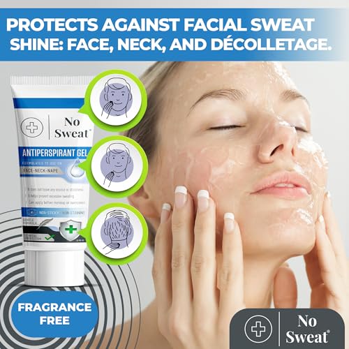 Antiperspirant Gel for Face and Neck - Prevents Excess Sweating 50 ML