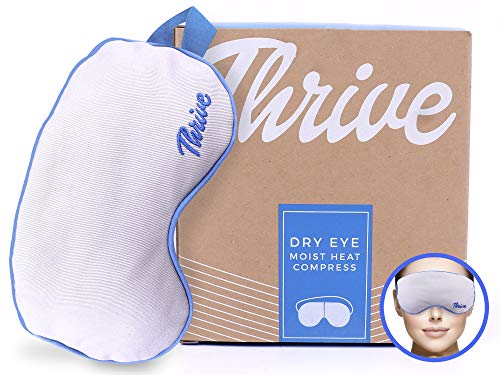 Thrive Clay Bead Heated & Cooling Eye Mask for Dry Eyes & Puffiness