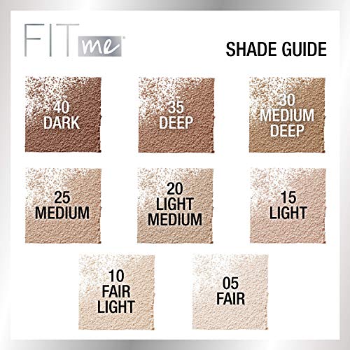 Maybelline Fit Me Loose Finishing Powder + Fit Me Blush Makeup Bundle, Includes 1 Setting Powder in Medium and 1 Blush in Mauve