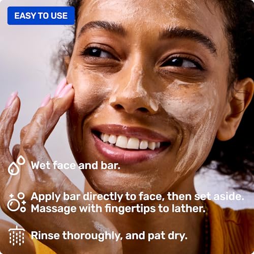 Ethique Hydrating - Solid Face Cleanser for All Skin Types - Plastic-Free, Vegan, Cruelty-Free, Eco-Friendly, 3.9 oz (Pack of 1: 2 bars)