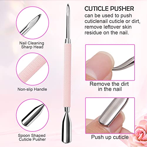 Makartt 3-in-1 Cuticle Nipper & Pusher Set - Professional Nail Care