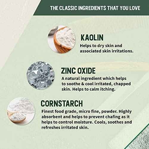 Clubman Pinaud Finest Powder, Classic White Powder for Men, Protection Against Sweat and Body Odor, 9 oz x 3 Packs