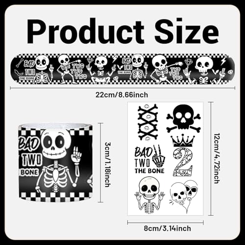 Bad Two the Bone Party Favors Set - 96 Pieces