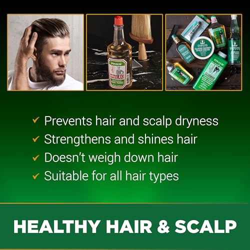Clubman Pinaud Hair Tonic - Greaseless Men's Scalp Treatment, 12.5 fl oz