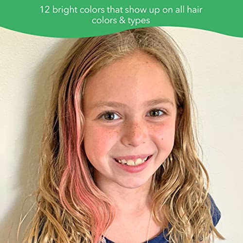 Fresh Monster Temporary Hair Chalk - 12 Bright Colors