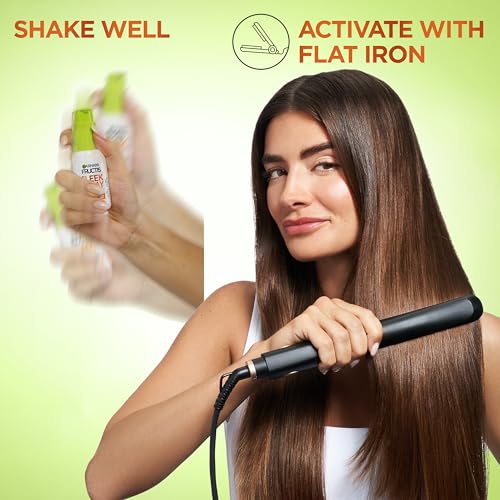 Garnier Fructis Sleek and Stay Hair Serum - Heat Protectant, 1.7 Fl Oz