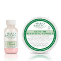 Mario Badescu Drying Lotion & Blemish Repairing Powder Bundle | Fast-Acting Spot Treatment & Oil-Control Powder | With Salicylic Acid, Sulfur, Zinc Oxide | Reduces Redness, Conceals Blemishes