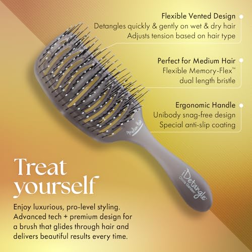 Olivia Garden iDetangle Brush for Wet & Dry Hair