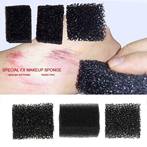 MEICOLY 6 Color Bruise Wheel SFX Makeup Kit with Sponges