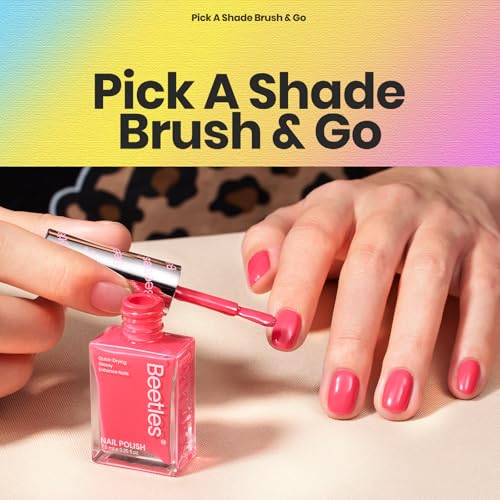 Beetles Neon Summer Cocktails Nail Polish Set, 12 Quick Dry Bright Colors