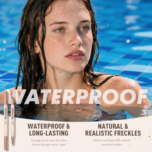 2-in-1 Freckle Stamp Pen - Waterproof Fake Freckles Makeup