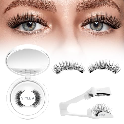 Magnetic Eyelashes with Applicator - No Glue, Natural Look