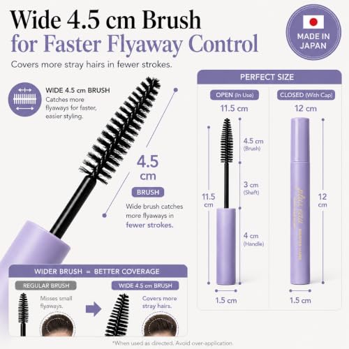 Plus eau Hair Finishing Stick - Extra Strong Edge Control & Anti-Frizz