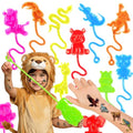 48PCS Animal Jungle Party Favors - 24PCS Temporary Tattoos & 24PCS Stick Hands Party - Perfect Birthday Party Supplies, Goodie Bag Stuffers, Treasure Box Toys, Classroom Prizes, and Student Gifts
