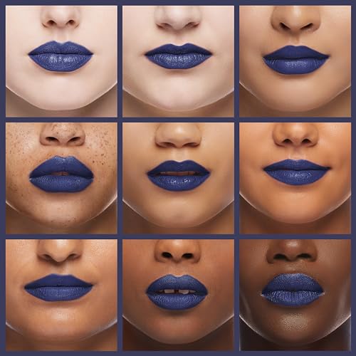 REVLON Shoot The Moon Lipstick Metallic, Blue Sky