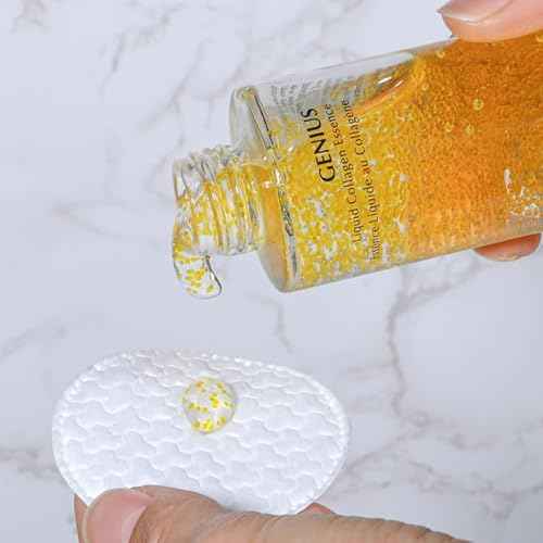 Algenist GENIUS Liquid Collagen Essence - Liquid Collagen Serum with Patented Alguronic Acid to Help Improve Skin Bounce, Elasticity & Radiance (3.4 oz)