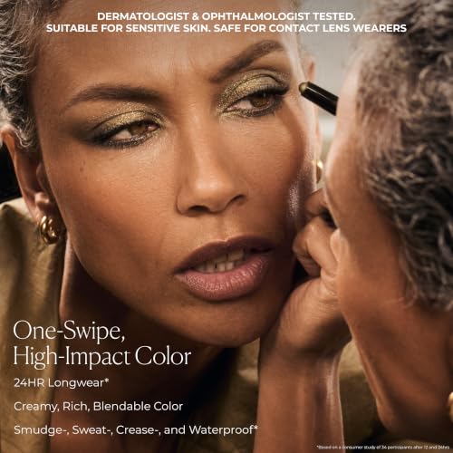 Laura Mercier Caviar Stick Eye Shadow Matte Au Natural - Nude, Full Size, Hyaluronic Acid