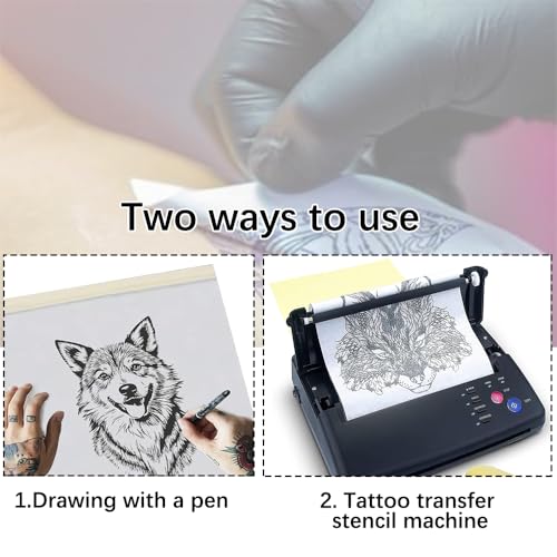 Tattoo Practice Skin Kit 5pcs 3MM + 15pcs Transfer Paper
