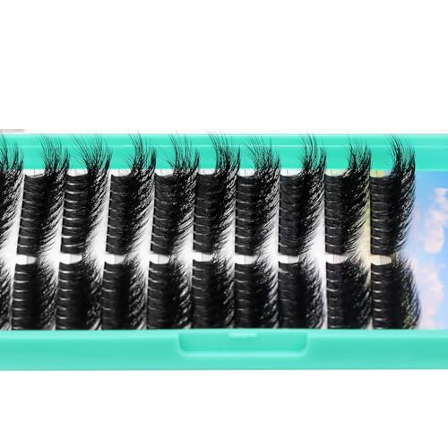 80D Cluster Lash Extensions Mixed 8-16mm - DIY Volume Lashes