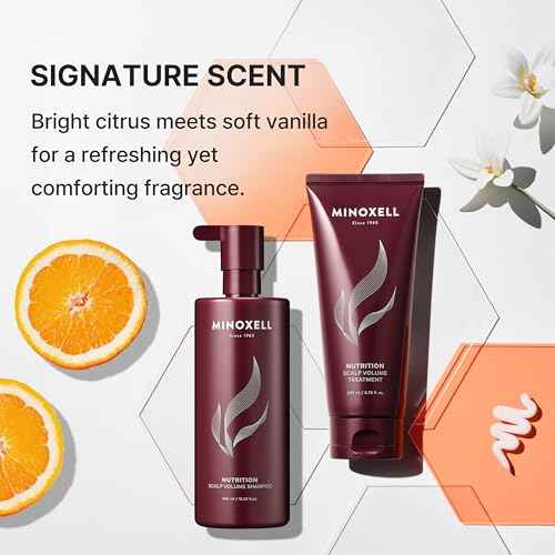 Volumizing Shampoo for Thinning Hair ? Korean Hair Care with Biotin & Panthenol ? Root Lifting, Damage Repair & Shine ? Sulfate-Free Formula, White Tea Mandarin Scent, 16.9 fl oz