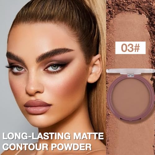 Neutral Brown Cream Contour Palette – Matte, Blendable, All Skin Tones