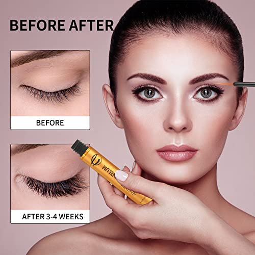 Eyelash Growth Serum with Peptides - Fuller, Thicker Lashes