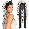 Long Satin Hair Braid Bonnet for Sleeping - Double Layer Design