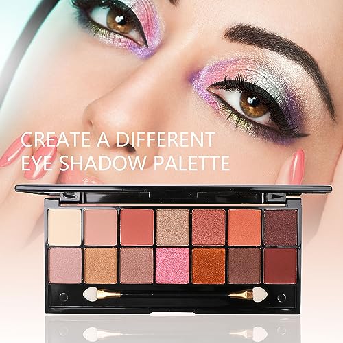 All-in-One Makeup Kit with 28 Eyeshadow, 20 Brushes & Storage Bag