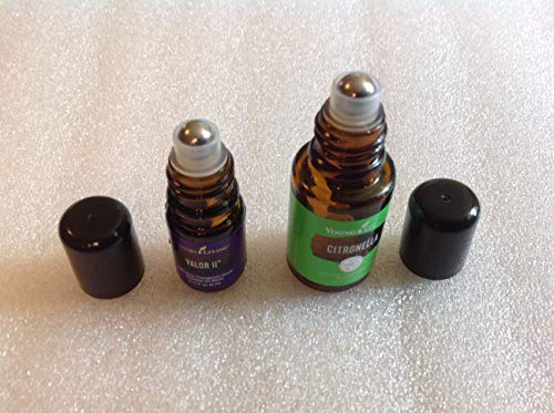 Stainless Steel Roller Tops for Essential Oil Bottles - 8 Pack