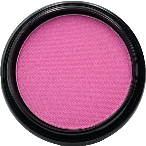 Pure Ziva Hot Pink Bright Fuchsia Magenta Rouge Blush Pressed Cheek Color Powder, Talc & Paraben Free, 4 Grams, No Animal Testing & Cruelty Free