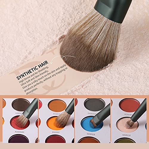 DUcare Makeup Brushes14Pcs+Makeup Brush Cleaner Set