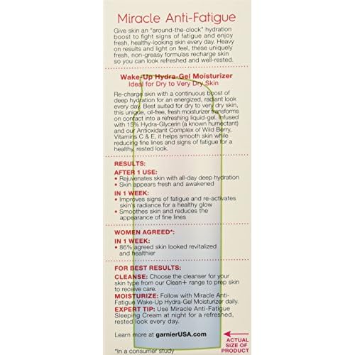 Garnier SkinActive Miracle Anti-Fatigue Face Moisturizer, 1.7 fl. oz.