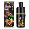 Dark Brown Hair Dye Shampoo 3-in-1 for Grey Coverage
