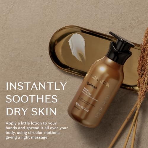 Nativa SPA by O Boticario Quinoa Hydrating Body Lotion, Fragranced Skin Moisturizer with Purified Quinoa Drops, 13.5 Ounce