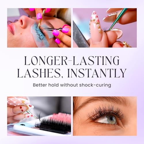 LivBay Climax Bond XL, Professional Eyelash Extension Bonder, Bonder for Lash Extensions, Fast Curing & Retention Booster, Sensitive Eye Friendly Lash Bond, 30ml
