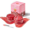 Strawberry Lip Scrub & Mask Set | Vitamin C Overnight Treatment