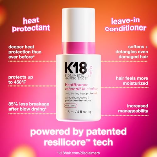K18 HeatBounce Conditioning Heat Protectant Spray 8oz