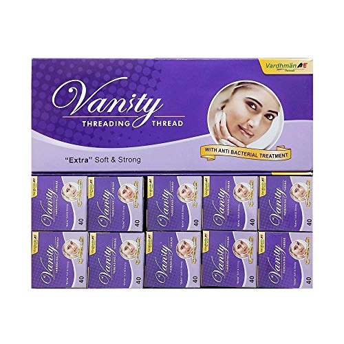 Vanity Eyebrow Threading 10 Spool x 300M Extra Soft