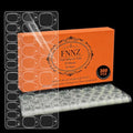 FNNZ Press On Nail Tabs - 300 Pcs, 15 Sizes, Waterproof Adhesive