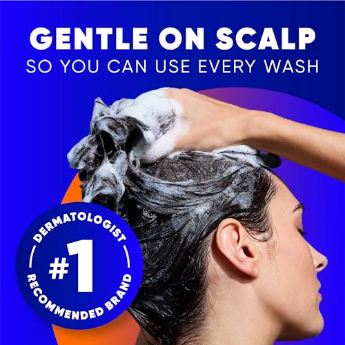Head & Shoulders Anti-Dandruff Shampoo,Clinical Strength Dry Scalp Rescue,1% Selenium Sulfide,Seborrheic Dermatitis Relief,Dry Scalp,13.5 fl oz + Conditioner,9.1oz,(Pack of 4)