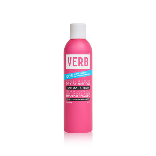VERB Dry Shampoo Dark Tones Jumbo, 10 oz - Refresh, Absorb Oils + Extends Styles - Refreshing Dry Shampoo Spray for Dark Tones - Vegan, No Parabens or Harmful Sulfates