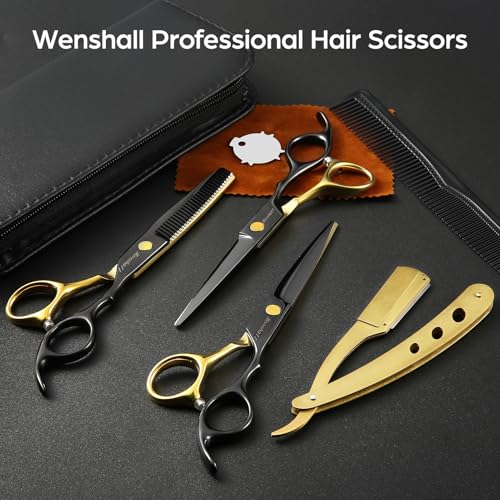 Wenshall Professional Hair Scissors Set 6.89" Thinning Shears