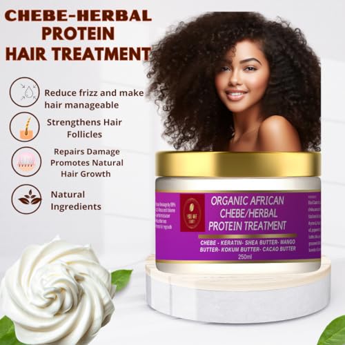 MAKOF BEAUTY Chebe Deep Conditioner - Nourishing Protein Treatment 8oz
