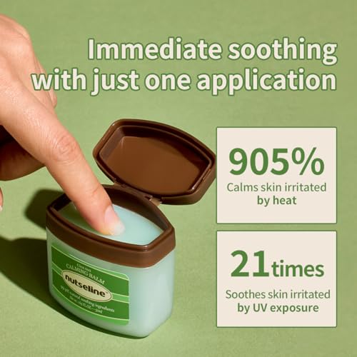 Cica Nut Calming Balm -Korean Skin care- dermatologist tested for Sensitive, Irritated Skin, 99% Plant-Based, Hypoallergenic, Vegan (1.69 fl oz)