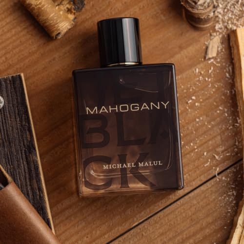 Michael Malul Jet Black Mahogany Eau de Parfum for Men 100ml / 3.4oz - Unisex Scent